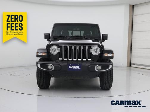 Black 2022 Jeep Gladiator Overland