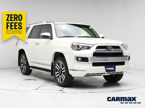 White 2018 Toyota 4Runner Limited