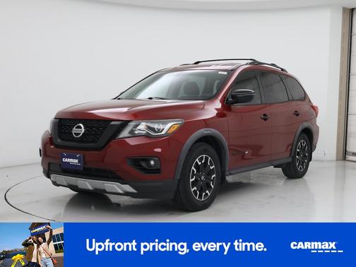 Red 2019 Nissan Pathfinder SV