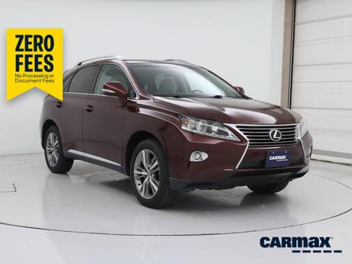 Burgundy 2015 Lexus RX 350