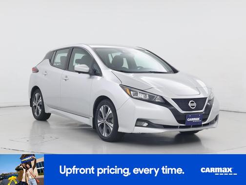 Silver 2021 Nissan Leaf SV