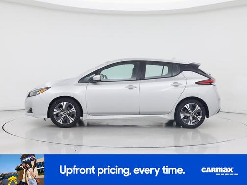 Silver 2021 Nissan Leaf SV
