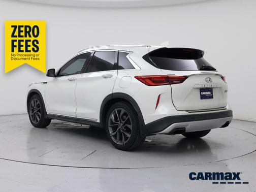White 2019 INFINITI QX50 Essential