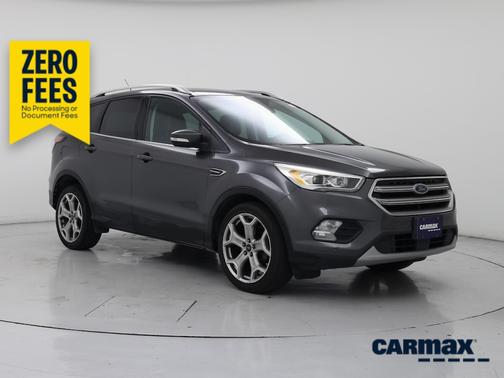 Gray 2017 Ford Escape Titanium
