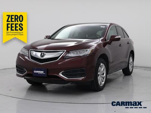 Red 2018 Acura RDX