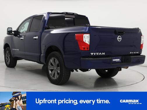 Blue 2018 Nissan Titan SV