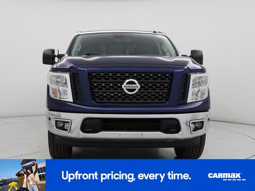 Blue 2018 Nissan Titan SV