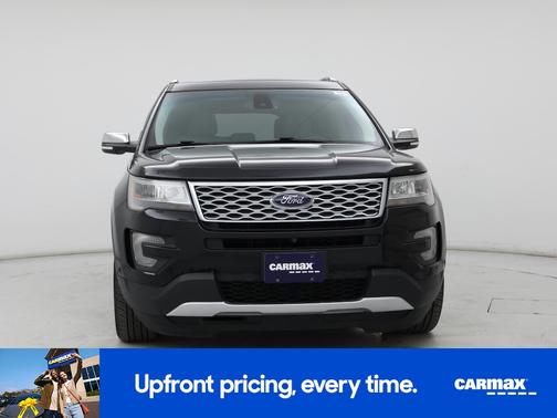 Black 2016 Ford Explorer Platinum