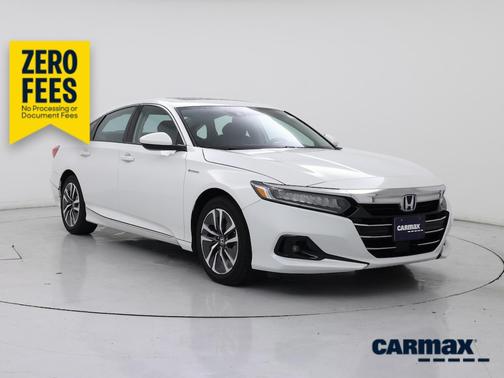 White 2021 Honda Accord Hybrid EX