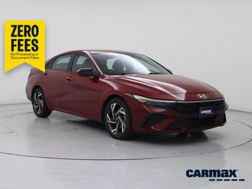 Red 2025 Hyundai ELANTRA SEL Sport