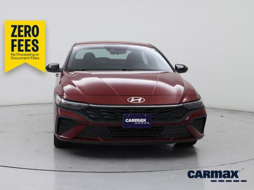 Red 2025 Hyundai ELANTRA SEL Sport