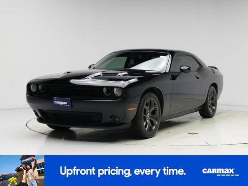 Black 2018 Dodge Challenger SXT Plus