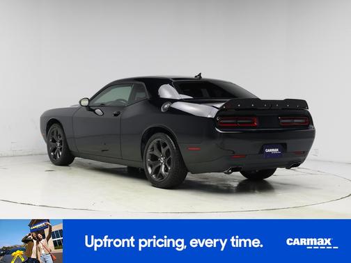 Black 2018 Dodge Challenger SXT Plus