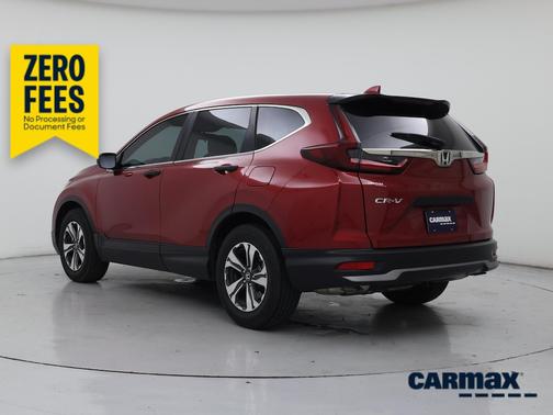 Burgundy 2020 Honda CR-V LX
