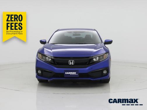 Blue 2021 Honda Civic Sport
