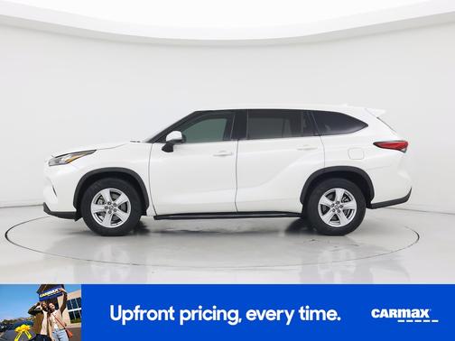White 2020 Toyota Highlander LE