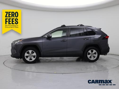 Gray 2019 Toyota RAV4 XLE