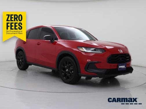 Red 2025 Honda HR-V Sport