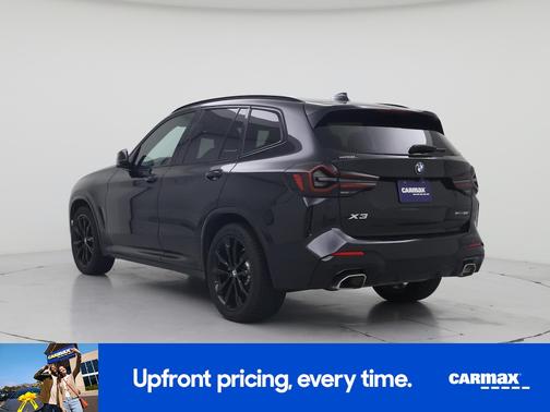 Black 2022 BMW X3 sDrive30i