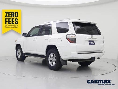 White 2018 Toyota 4Runner SR5