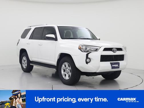 White 2018 Toyota 4Runner SR5