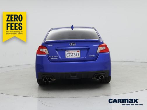 Blue 2021 Subaru WRX Limited