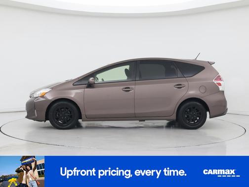 Brown 2015 Toyota Prius v Three