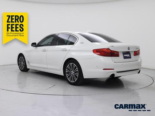 White 2018 BMW 530e iPerformance