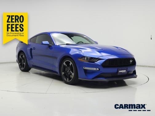 Blue 2021 Ford Mustang GT Premium