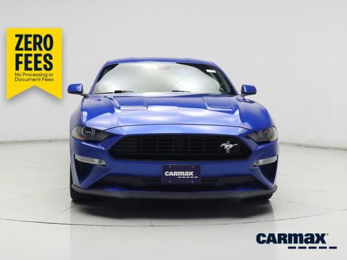 Blue 2021 Ford Mustang GT Premium