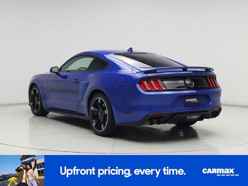 Blue 2021 Ford Mustang GT Premium