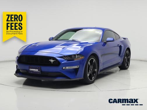 Blue 2021 Ford Mustang GT Premium