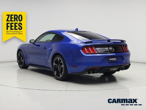 Blue 2021 Ford Mustang GT Premium
