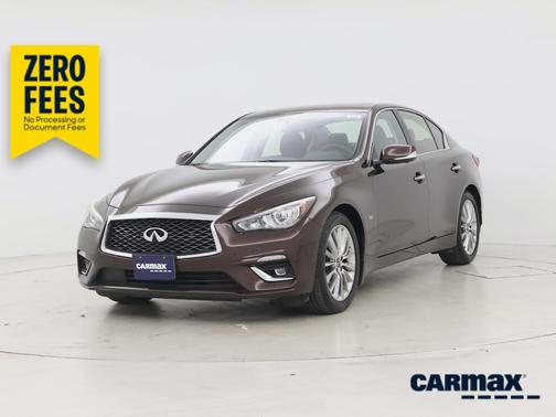 Brown 2020 INFINITI Q50 Luxe