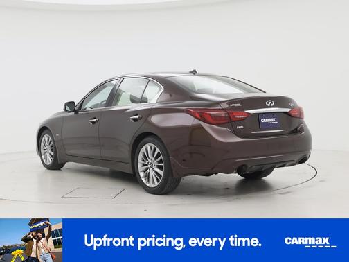 Brown 2020 INFINITI Q50 Luxe
