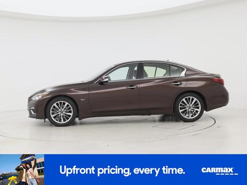 Brown 2020 INFINITI Q50 Luxe