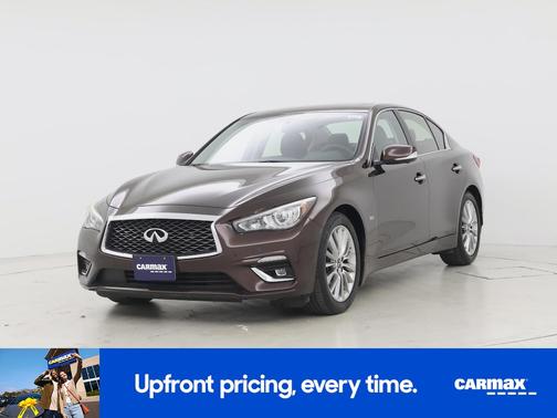 Brown 2020 INFINITI Q50 Luxe