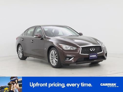 Brown 2020 INFINITI Q50 Luxe