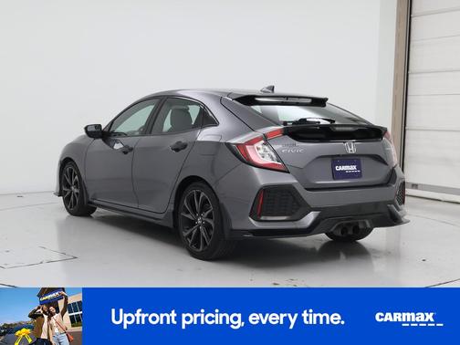 Gray 2018 Honda Civic Sport