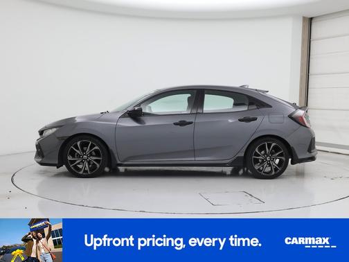 Gray 2018 Honda Civic Sport