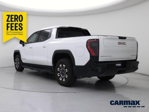 White 2026 GMC Sierra EV Extended Range Elevation