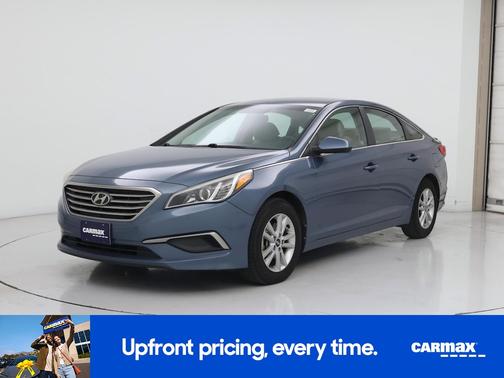 Blue 2017 Hyundai SONATA