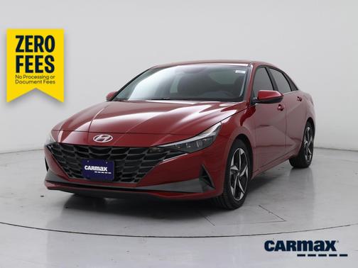 Red 2023 Hyundai ELANTRA Limited