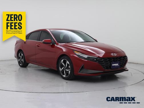 Red 2023 Hyundai ELANTRA Limited