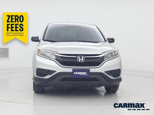 Silver 2015 Honda CR-V LX