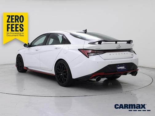White 2022 Hyundai ELANTRA N