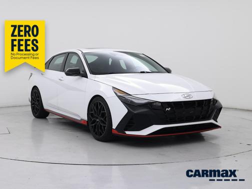 White 2022 Hyundai ELANTRA N