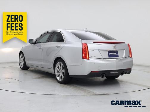 Silver 2014 Cadillac ATS Luxury