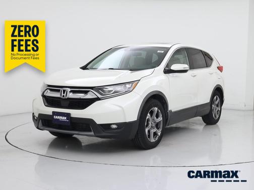 White 2018 Honda CR-V EX