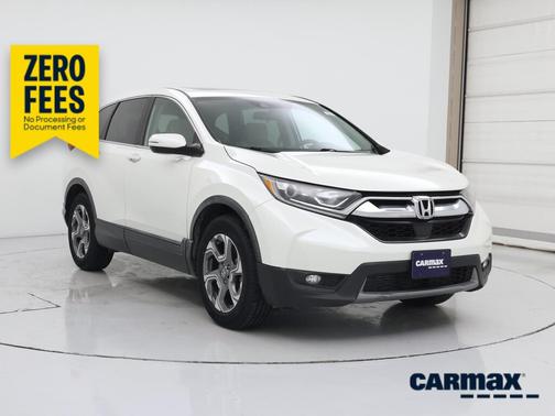 White 2018 Honda CR-V EX